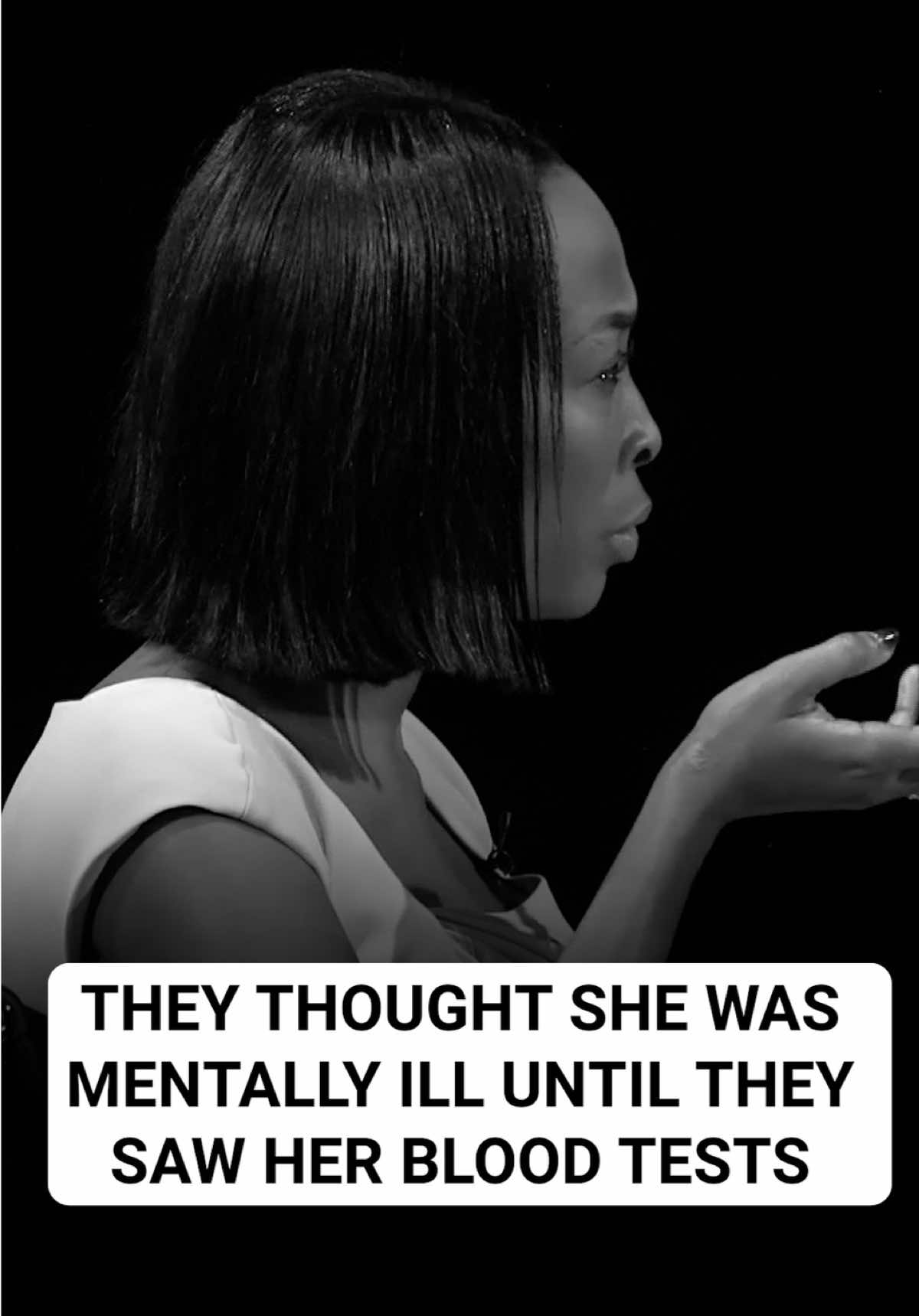 Teachers, parents, doctors all thought she was mentally ill, until her blood work results came back #MentalHealth #medicaltiktok #chronicpain #chronicillness #sicklecell 