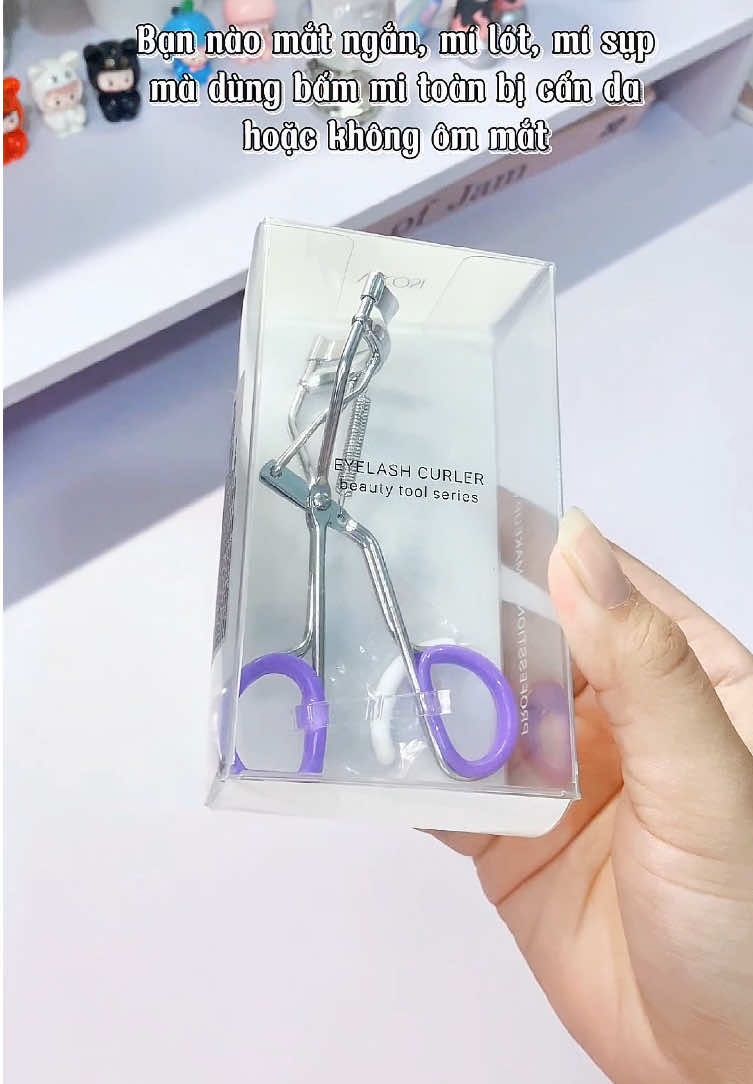 Bấm mi dành riêng cho mắt ngắn & mí lót đây! #vacosi #bammi #kepmi #kepmivacosi #xh 