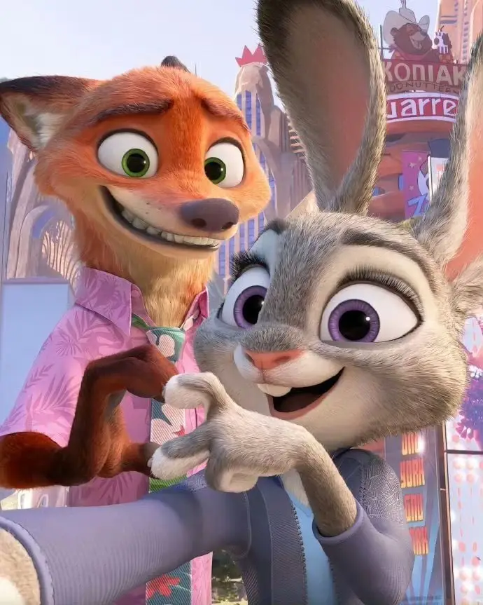Màn hình điện thoại cô Thỏ thông minh và anh Cáo khờ khạoooo hot bữa giờ #zootopia2 #zootopia #thovacao #xuhuong 