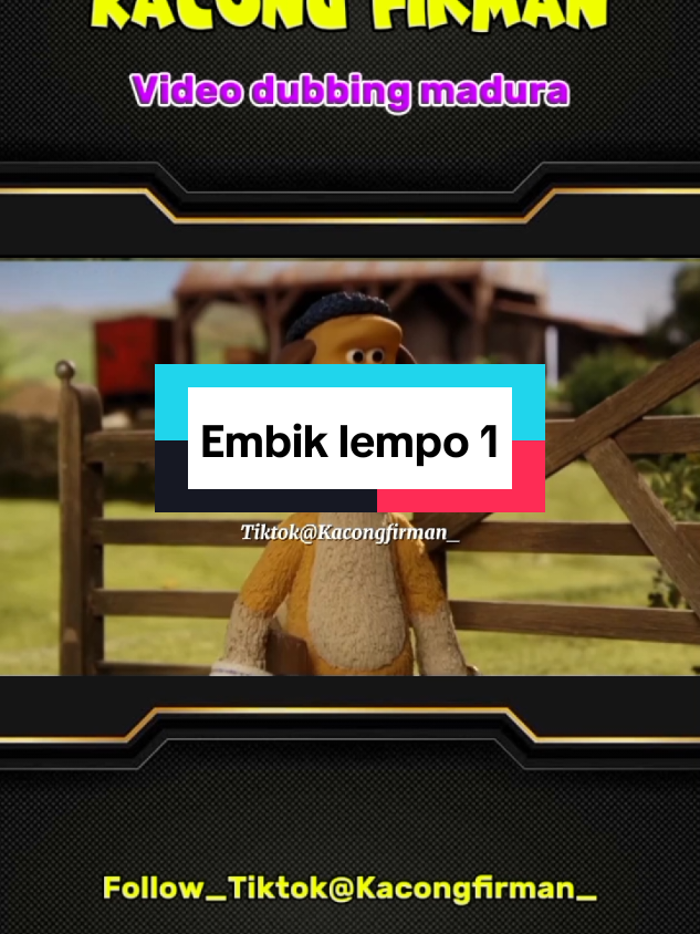 Embik lempo 1(shaun the sepp madura)#LIVEFest2025 #fyp #dubbing #madura #kacongfirman 