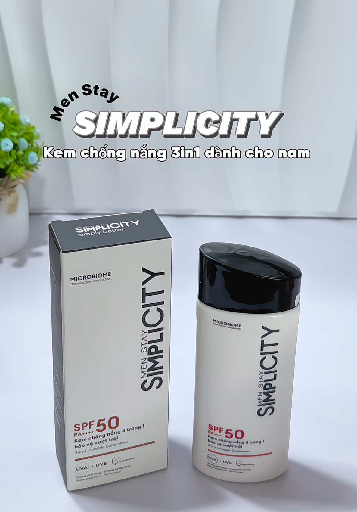 Muốn da bảo vệ tốt mà vẫn giữ tone tự nhiên . Thì mấy anh tham khảo thử em này nha#KCNChoNam #ChongNangHangNgay#skincarenam#SunCare#chamsocdanam   