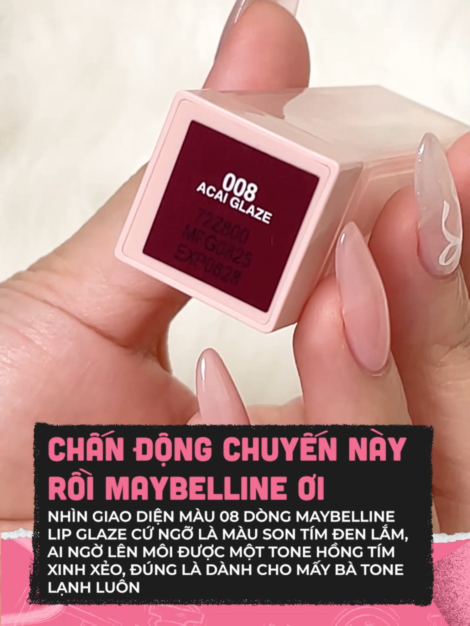 nhìn zị mà hỏng phải zị đâu nhe #clbeauty #clmedia #celebnetwork #beauty #beautytips #BeautyTok #goclamdep #makeup #makeuptips #maybelline #maybellinelipglaze