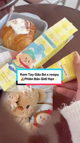 Ai mê Butter Bear thì khó mà bỏ qua em kem tay Gấu Bơ này của nhà roopy ✨🧸 Dùng ẻm xong mà tay mềm mướt thơm nức 🥰 Hỏi sao không mê #xuhuong #duongdatay #roopy #kemduongtayroopy  #kemduongtayhuongthom