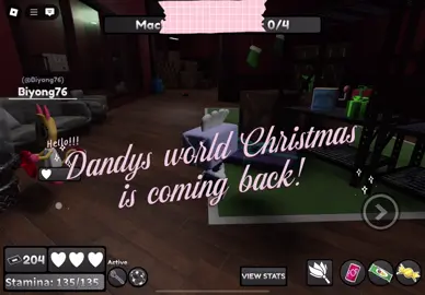 Dandys World Christmas Update is coming back soon!! Soooo here's a throwback vid from January!!  are y'all excited, cuz I am!  #fyp #viral #dandysworld #christmas #bobette