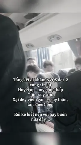 #nvqs2026#viral #buồn @đìռɦ-ɭυâռ kết luận : tự nhiên đi khám lại ra 1 đống bệnh Ko bt vui hay buồn luôn 