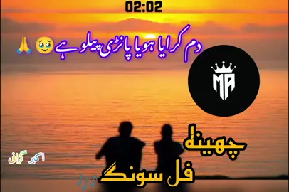 دم کرایا ہویا پانی پیلو ہے #چھینہ_بس_مریں_نہ💔🙏😔 #چھینہ_آخری_ہیں_توں 