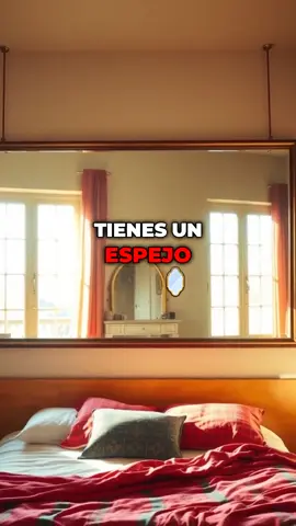 Por qué NUNCA debes dormir frente a un espejo (Cúbrelo hoy mismo) 🪞🚫 #FengShui #Portales #Sueños #Terror #Misterio
