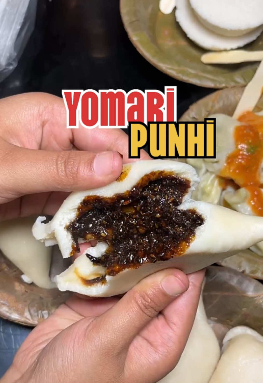 Happy yomari punhi❤️ Yomari in old baneshwor. Chaku & Khuwa yomari, iskus momo, plain bhakka, matka chiya. 📍Old Baneshwor, Bhakka house.  @The Bhakka House old Baneshor #explorewshikha #WhatToEat #TiktokVlog #Yomari #LocalFoodTok 