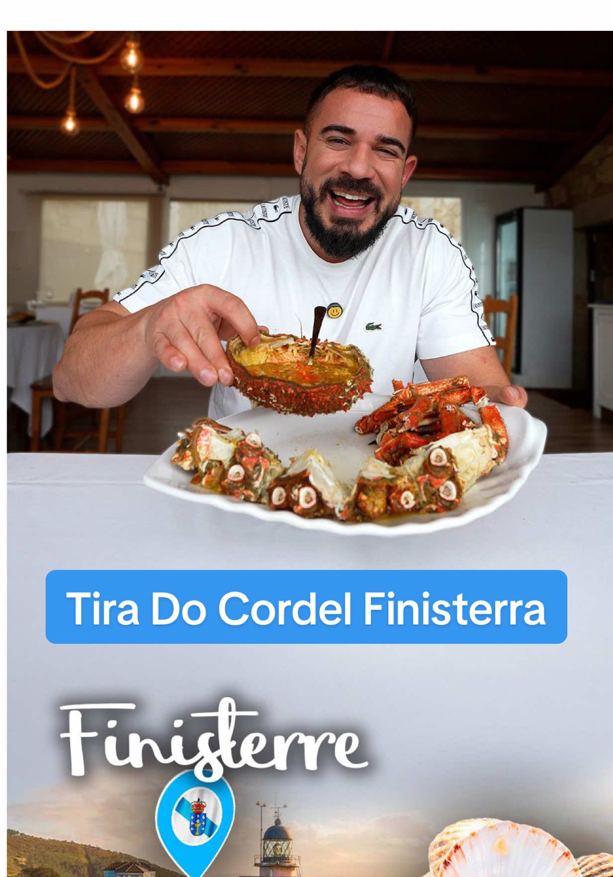 Reventando a Marisco en Finisterre, Galicia: Este Restaurante en el pueblo de Finisterre, al lado del Cabo de Finisterre, es de los más famosos de todo Galicia: recomendado por muchísimos gallegos y con una cocina donde el Marisco de las rías gallegas se convierte en protagonista. Visto que lo recomiendan tanto me he acercado a comprobar el nivel del Restaurante Tira Do Cordel y pedir una ingente cantidad de platos para traerte mi reseña y si de verdad es tan maravilloso este Restaurante. ¿Será Galicia calidade o turistada? #galicia #restaurantesgalicia 