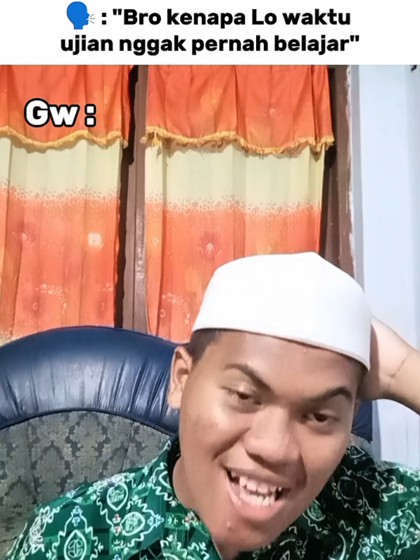 Gw : Aku yakin Tuhan akan membantuku saat ujian 😎😎😎 #meme #memes #memestiktok #unik #lewatberanda 
