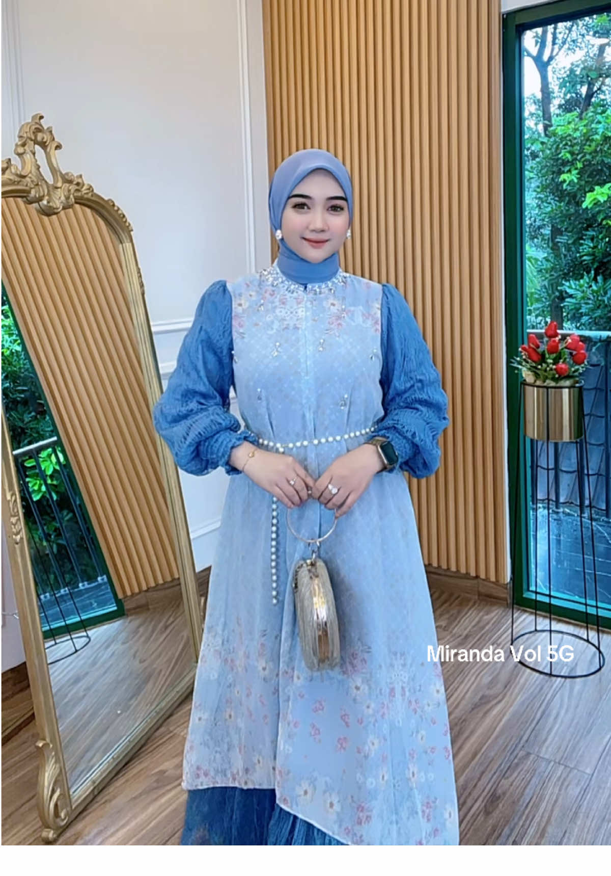 Mewahhh sekali 🥰 #gamis #gamiscantik #gamislebaran #xyzabc #viralvideo 