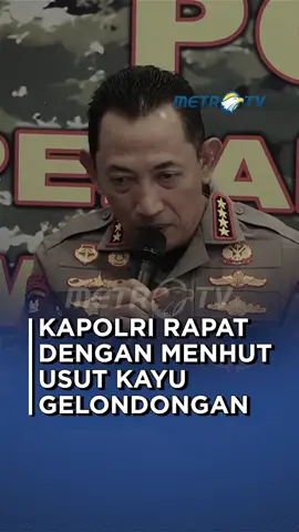 Kapolri, Jenderal Listyo Sigit Prabowo menyatakan akan menggelar rapat dengan Menteri Kehutanan, Raja Juli Antoni untuk menyelidiki dugaan pembalakan liar usai banyaknya kayu gelondongan yang hanyut saat banjir di Sumatra. #MetroTV #tiktokmetrotv #tiktokberita #beritaviral #viral #fyp #Kapolri #listyosigitprabowo #menterikehutanan #banjir #banjirbandang #Sumatra #bencananasional #tanahlongsor #pemerintahIndonesia #bencanaalam