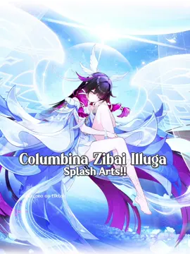 SO PRETTY gameplay soon im sooo excited  - #GenshinImpact #genshin #zibai #columbina #animations #illuga #fyp splash arts 