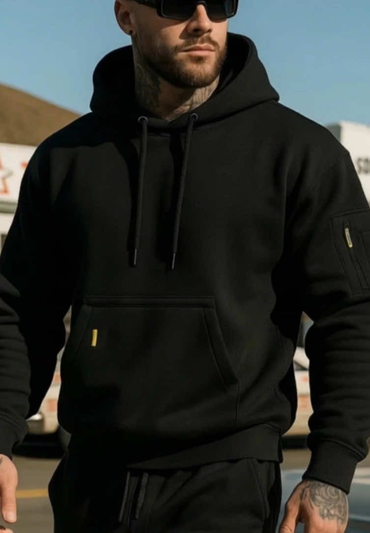 A comfy, warm outerwear set made for cold days and outdoor grind. Limited stock, man!🔥#hoodie #mensfashion #tiktokshopholidayhaul #fyp #OOTD