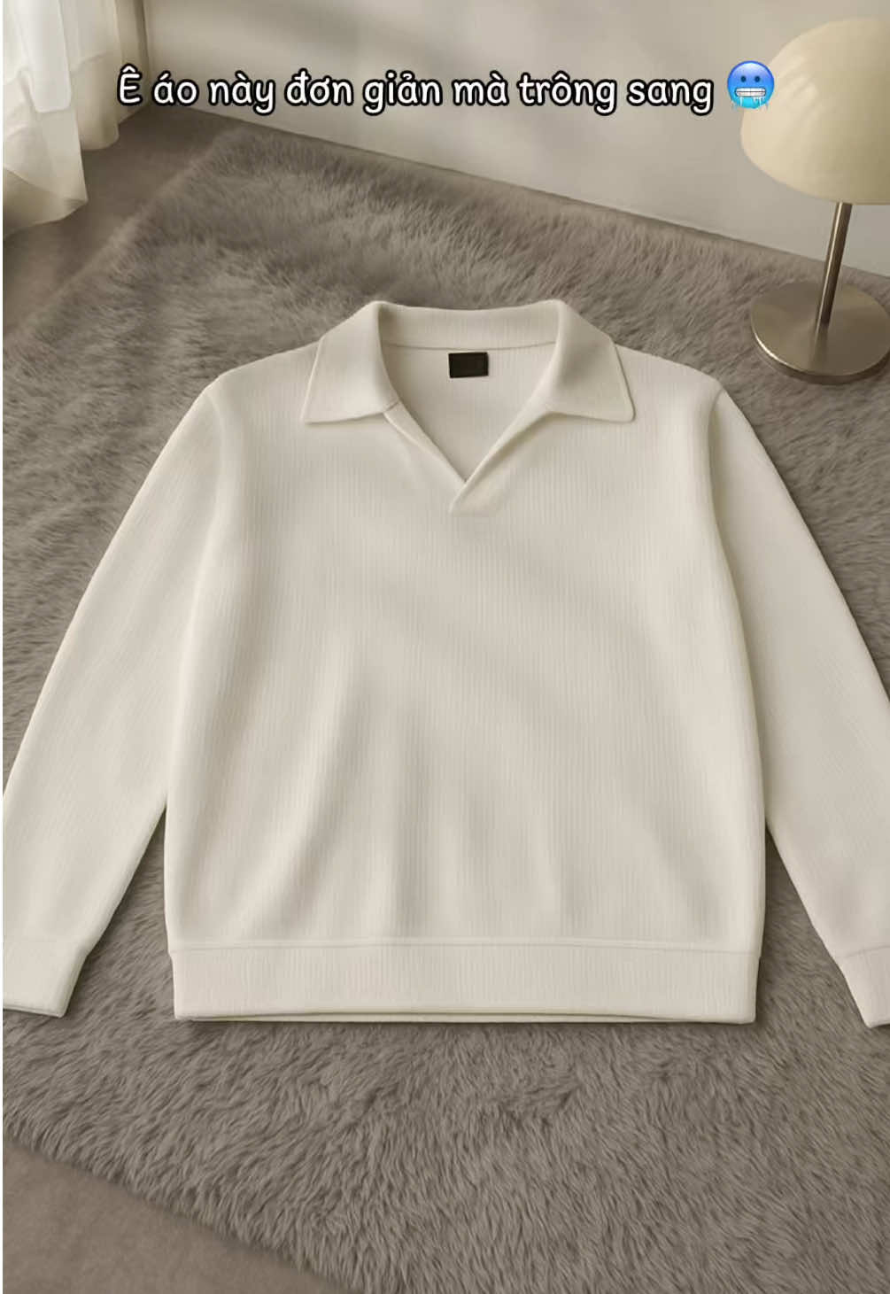 DAVUBA I Áo thun tăm cổ V trụ #sweater #xuhuong #davuba 