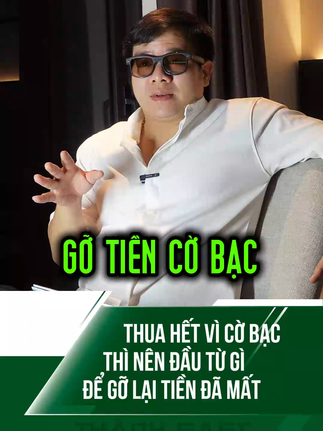 Đầu tư gì để gỡ lại tiền cờ bạc đã bị mất#thanhfastcrypto #thanhfast #thanhfastbusinessmentor