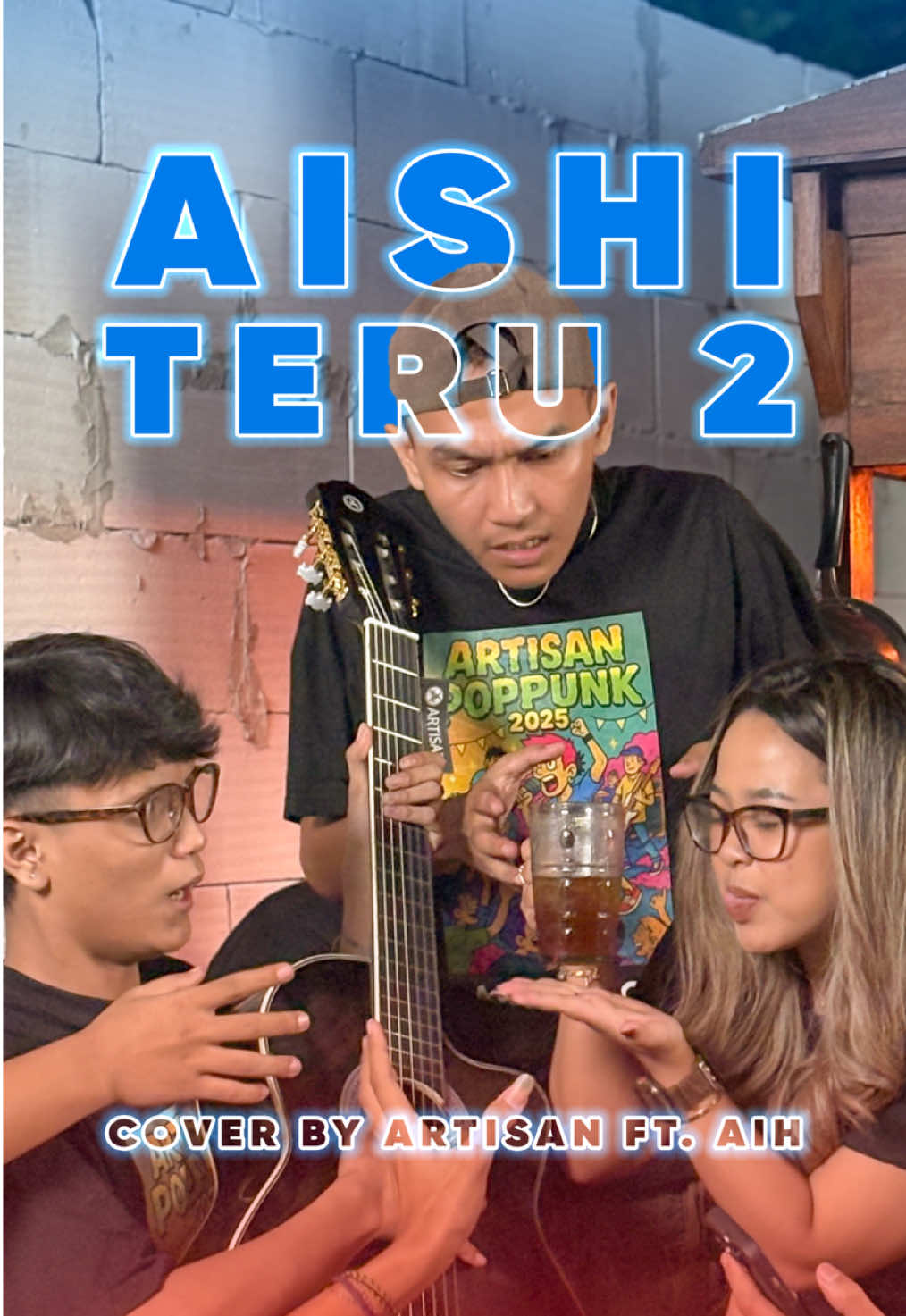 Kita ajak @AIH || @BAYHAQIEEE_ dangdutan nih guys! Siapa yang mau join sini atuh 😄💃🏻  #coverlagu #aishiteru2 #dangdut #gitarakustik #fyp