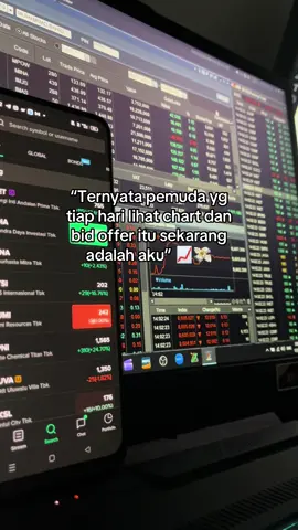 Ternyata pemuda yg tiap hari liat chart dan bid offer itu sekarang adalah aku #saham #tradingsaham #investasisaham #IHSG #andryhakim 