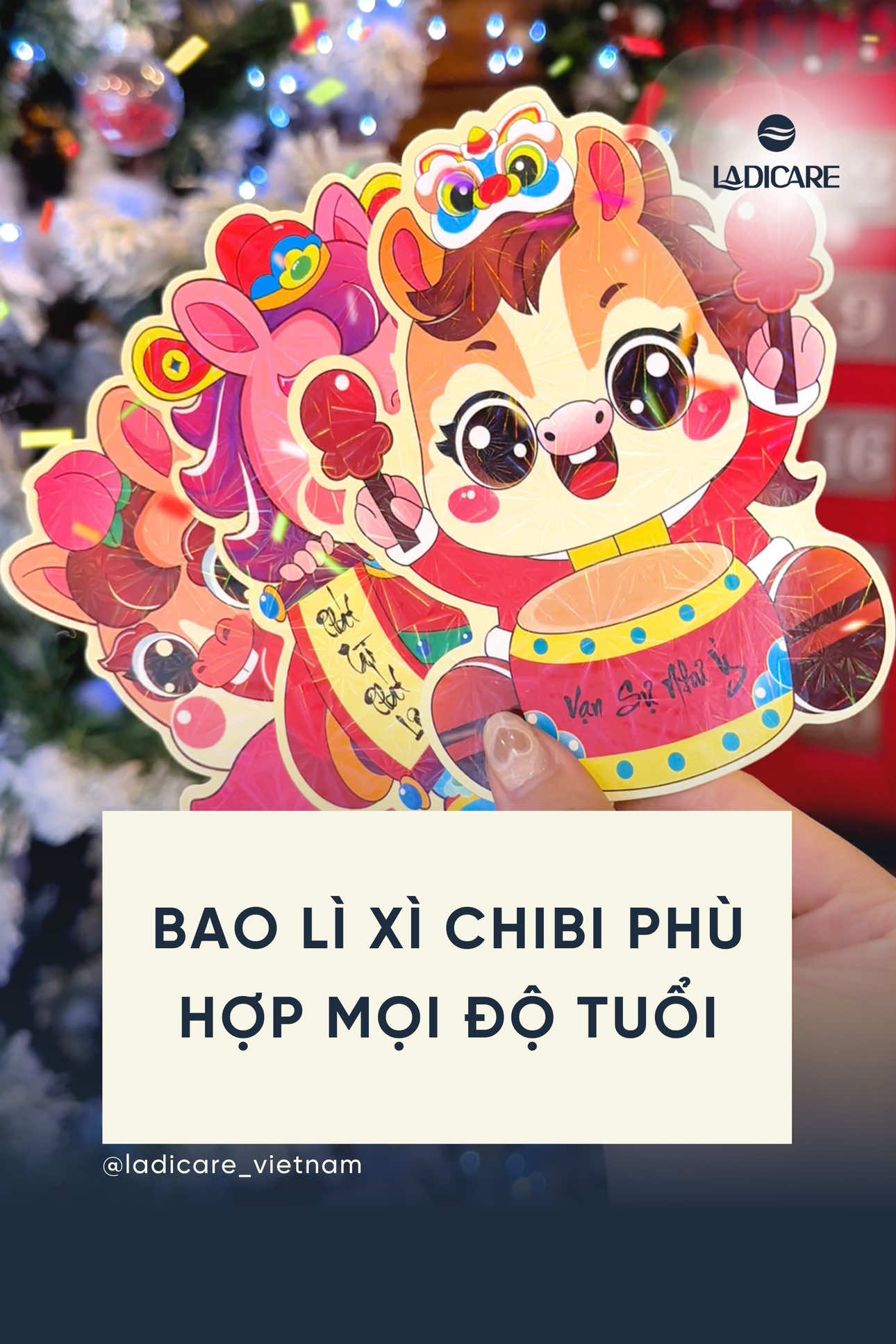 Bao lì xì Chibi tặng ai cũng thích! 🎁 Chốt đơn ngay kẻo hết nha 🎀 #ladicare #bínhngọ2026🧧🎆 #tet2026 #baolixi #lixi