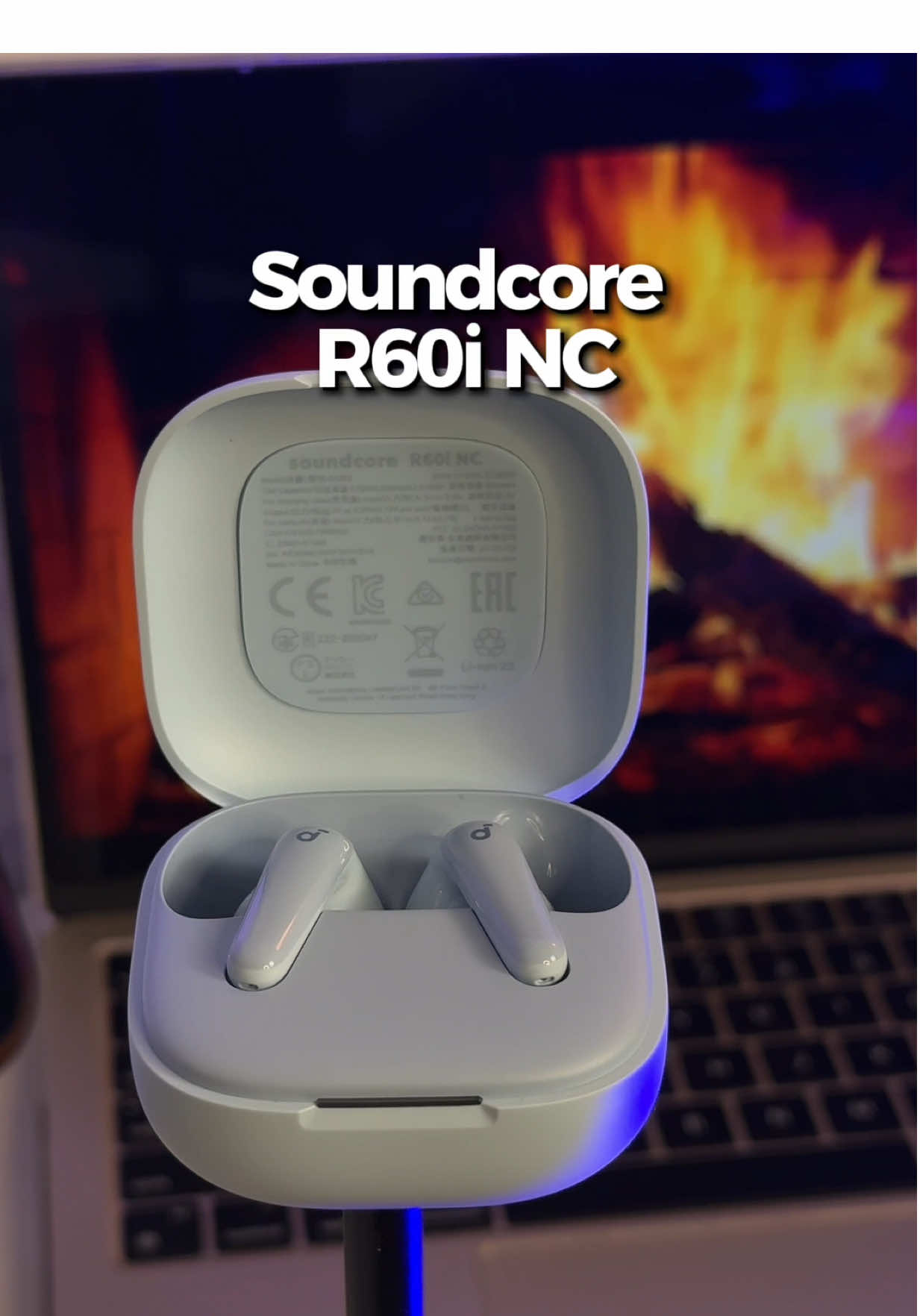 Ini Soundcore R60i NC, versi upgrade dari R50i #soundcorer60inc #tws #twsbluetooth #r60i 