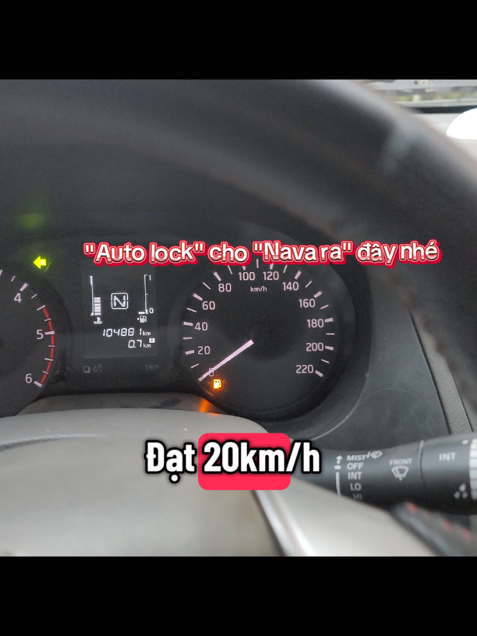 Trả lời @anhson33102 #NissanNavara #Autolock #Autolock20km_h #Vipcarvn #DoxeBacGiang 