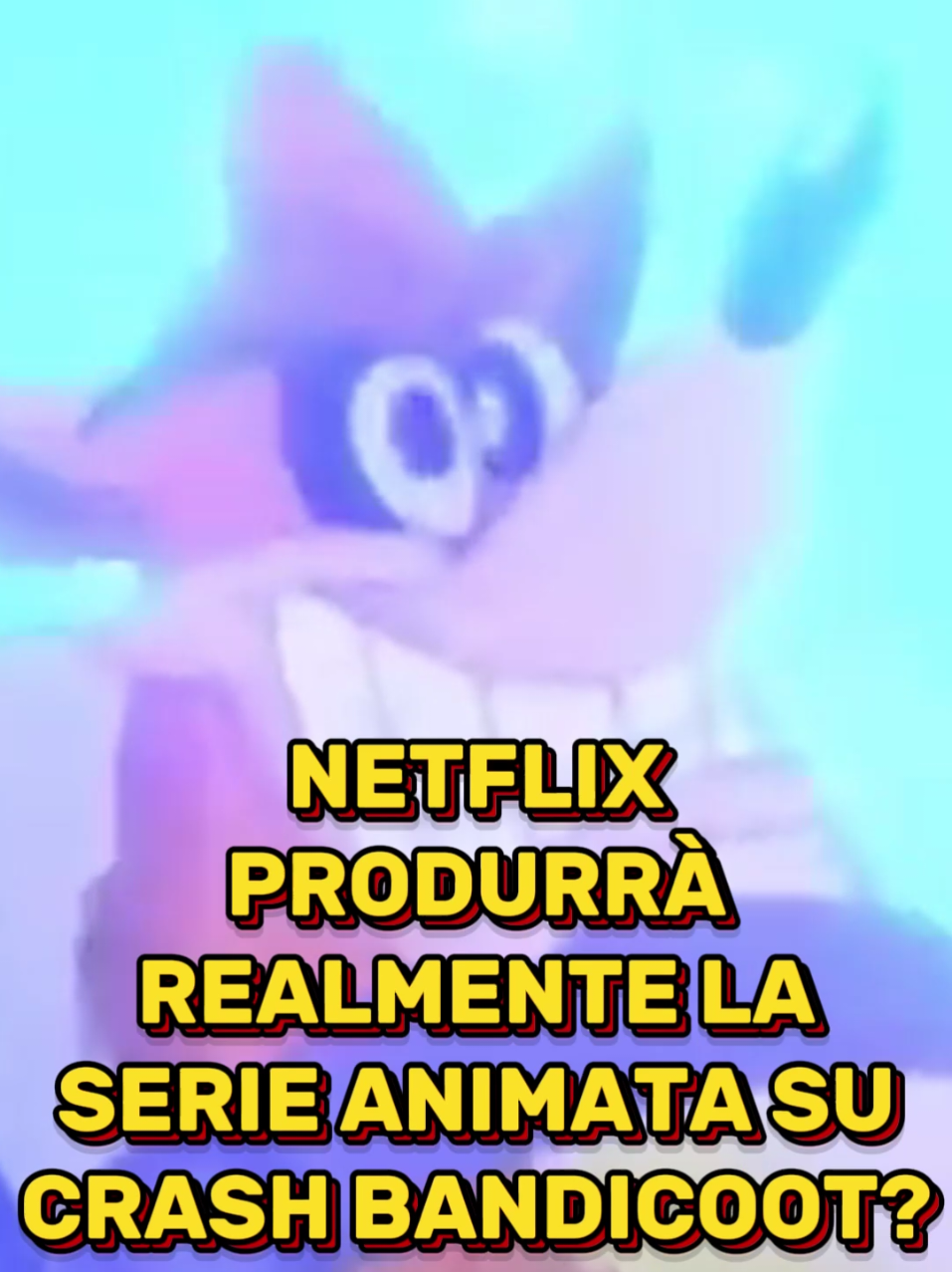 crash Bandicoot avrà una serie animate prodotta da Netflix? #animeita #cartoon #tiktokitalia #otakuita #weebita 