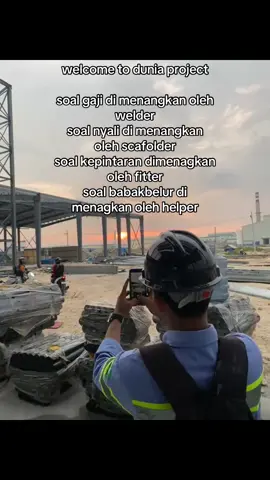 dari helper menjadi welder perjuangan yang tidak mudah #proyek #gresik24jam #weldernation #kuli #fyp 