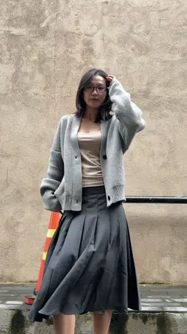 Mua cái áo mặc kiểu gì cũng hợp 🤓#viral #aolen #winter #cardigan #tiktok 