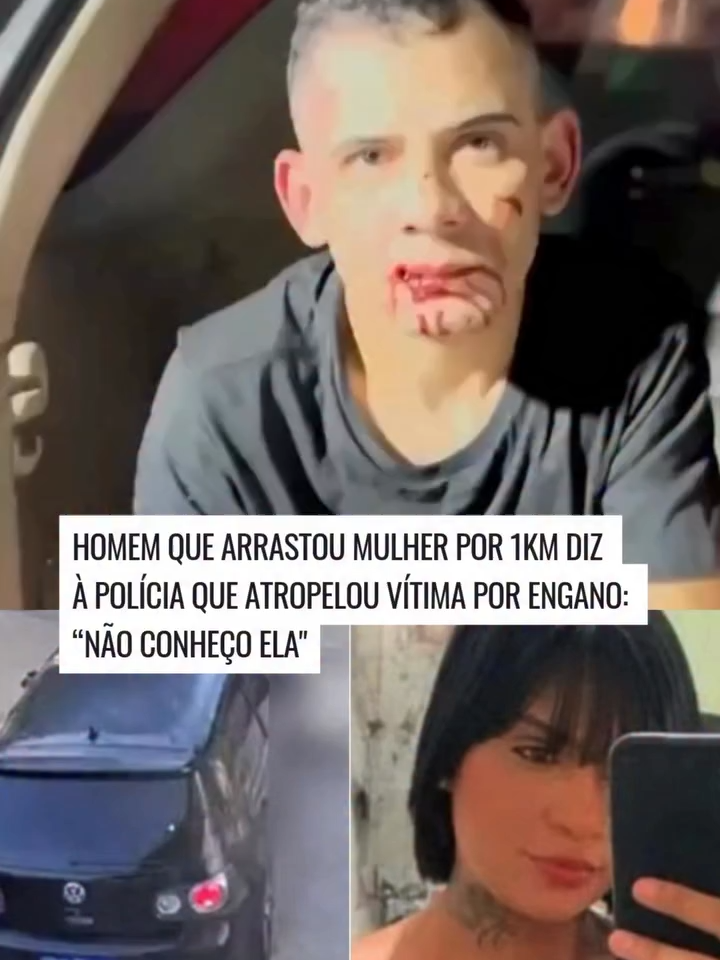 ❌❌Douglas Alves da Silva, de 26 anos, preso desde o último domingo (30), um dia após atropelar e arrastar uma mulher por cerca de 1 km na Marginal Tietê, em São Paulo, disse que não conhece a vítima. Durante a confissão feita à polícia, ele chegou a dizer, também, que as acusações eram invenções da internet. “Não conheço ela, meu rei. Tudo mentira na internet, senhor. A verdade é que teve uma confusão lá dentro, com um cara que tava com ela. Quando ele saiu, falou que ia me matar. Eu voltei e fui para atropelar ele. Não vi ela, não conhecia ela não”, disse Douglas, em um vídeo divulgado pelo g1. A vítima, identificada como Tainara Souza Santos, teve as pernas amputadas e permanece internada em estado grave na Zona Norte de SP. No momento da prisão, o suspeito tentou tomar a arma de um policial e acabou baleado. #saopaulo #policia #noticias #bnews