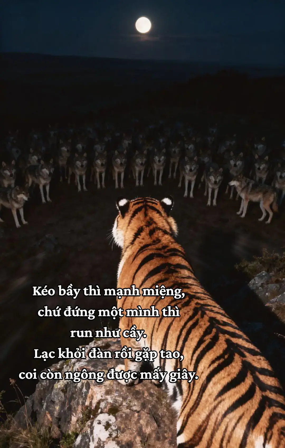 Kéo bầy thì mạnh miệng, chứ đứng một mình thì run như cầy. Lạc khỏi đàn rồi gặp tao, coi còn ngông được mấy giây. #xh #luatdoi #fyp 