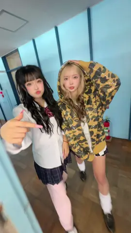 コラボしたよこれからたくさん絶対みてね✨✨💕#一生友子 @放課後アオハル学園 