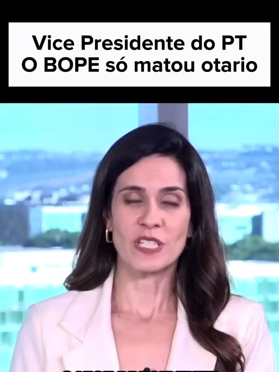 Você Presidente do PT diz que BOPE só m@t0u 0t@rio #bope #pt #noticias 