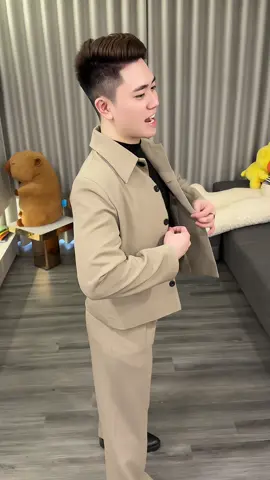 [BST Mới] Set áo khoác quần ốn