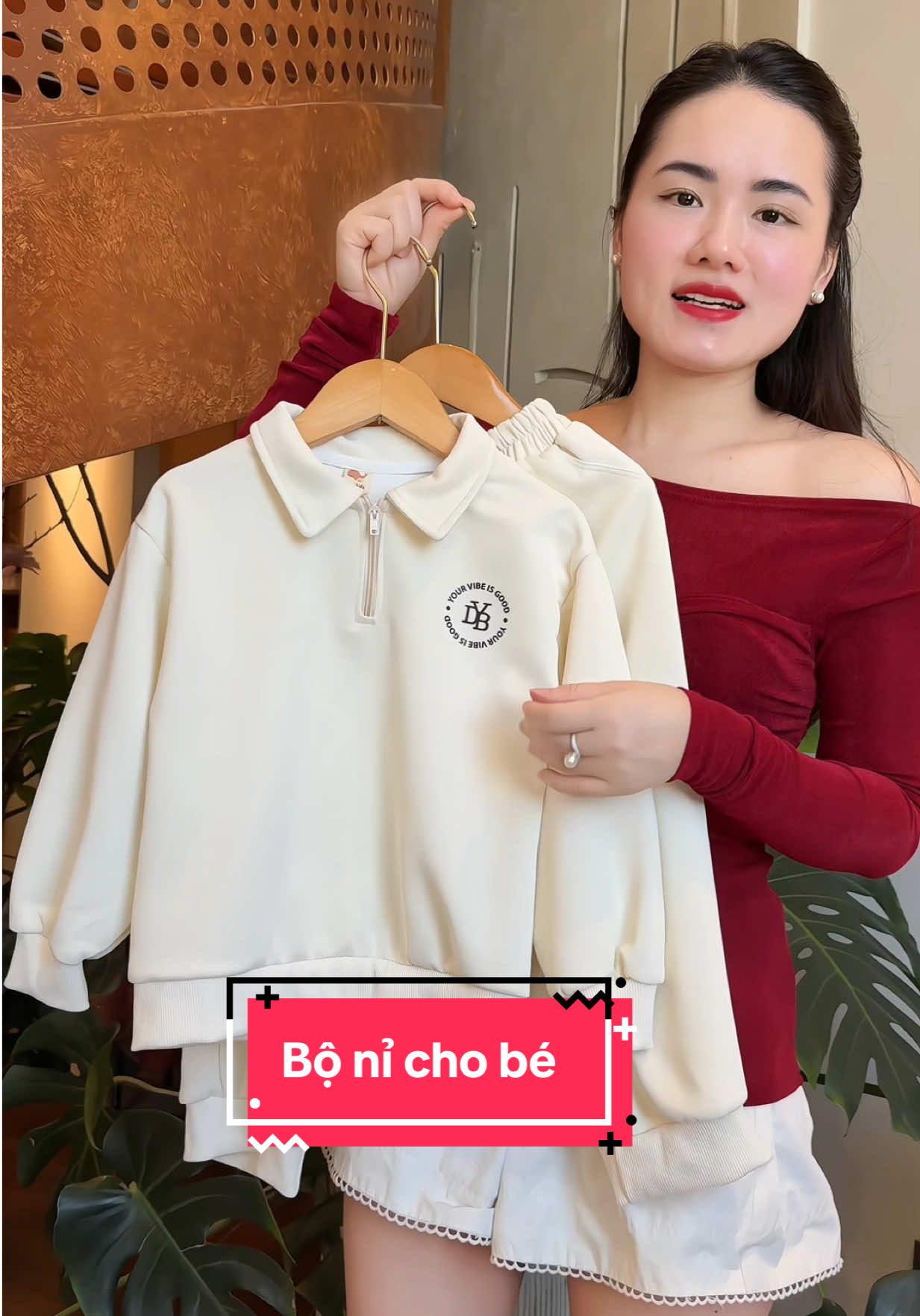 Bộ nỉ cho bé#duongnhim #quanaotrecon #bodaitaychobe #bonichobe 