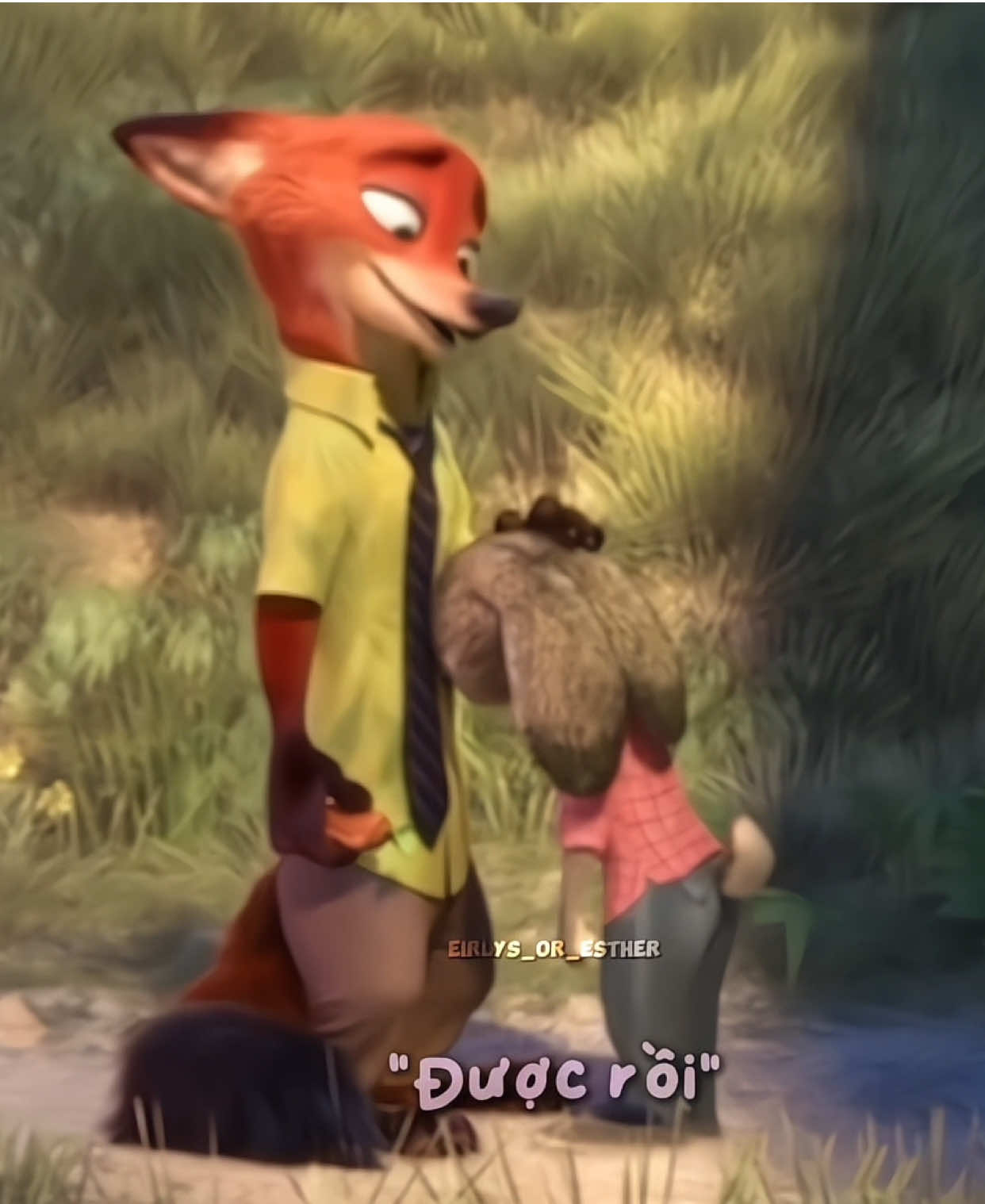 “Đến đây đi… được rồi, ô cô thỏ ngốc, cô thật là nhõng nhẽo…” Zootopia 1 #tutorial #eirlys_or_esther #xuhuong #edit #zootopia 