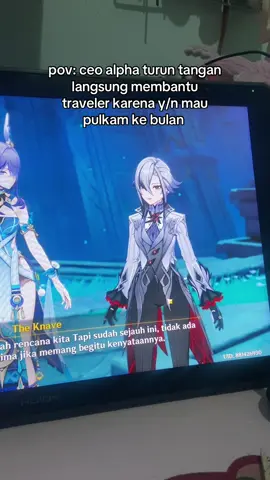 she’s giving the ceo alpha female sigma that always help columbina #columbina #genshin #arlecchino 