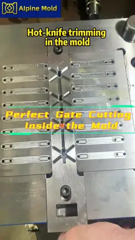 🔥 What Is In-Mold Hot Cutting? This technique can completely change the appearance of your injection-molded parts. Here’s the idea 👇 Right after molding—when the plastic is still soft—a heated blade inside the mold comes out and cuts the gate perfectly clean. ✨ When do you need it? 1️⃣ High-appearance parts (transparent, glossy, cosmetic) 2️⃣ Mass production with no manual trimming 3️⃣ Deep or tiny gates that are hard to cut outside the mold 4️⃣ Brittle materials like ABS, PC, PMMA (no whitening or cracking) At Alpine Mold, we build hot-cut systems for: • ABS / PC housings • Cosmetic covers • Transparent parts • High-end consumer electronics • Any part needing “no gate mark” perfection Need a clean-gate solution? Send me your design — we’ll help you optimize the gate and upgrade your part appearance. 📩 mako@alpinemold.com 📱 WhatsApp: +86 134 7623 0175 🌐 www.alpine-mold.com #molddesign #injectionmolding #plasticmold #moldmaking #toolmaker 