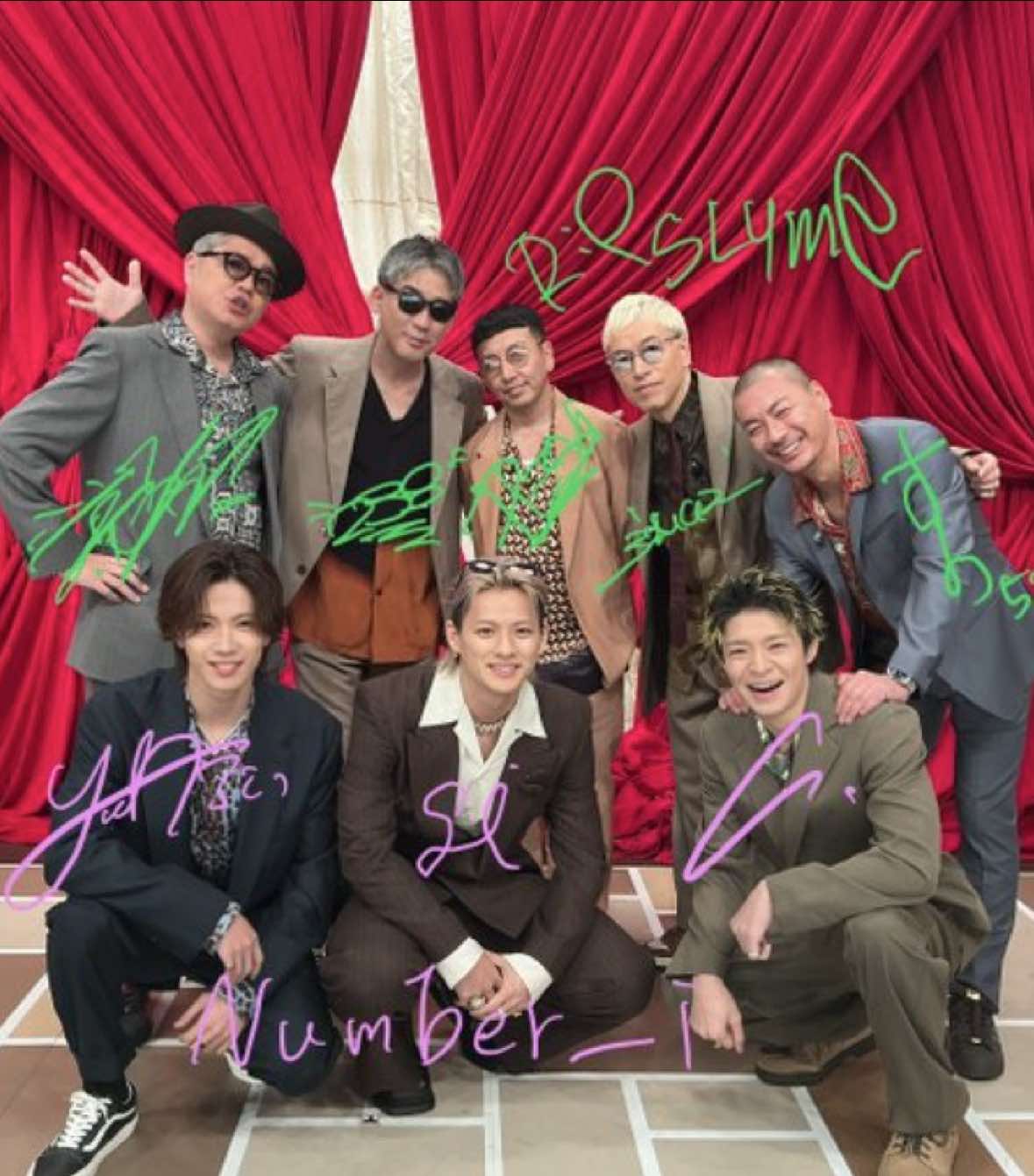 2025.12.03 FNS歌謡祭 楽園ベイベー RIP SLYME Number_i  #リップスライム #ナンバーアイ #number_i