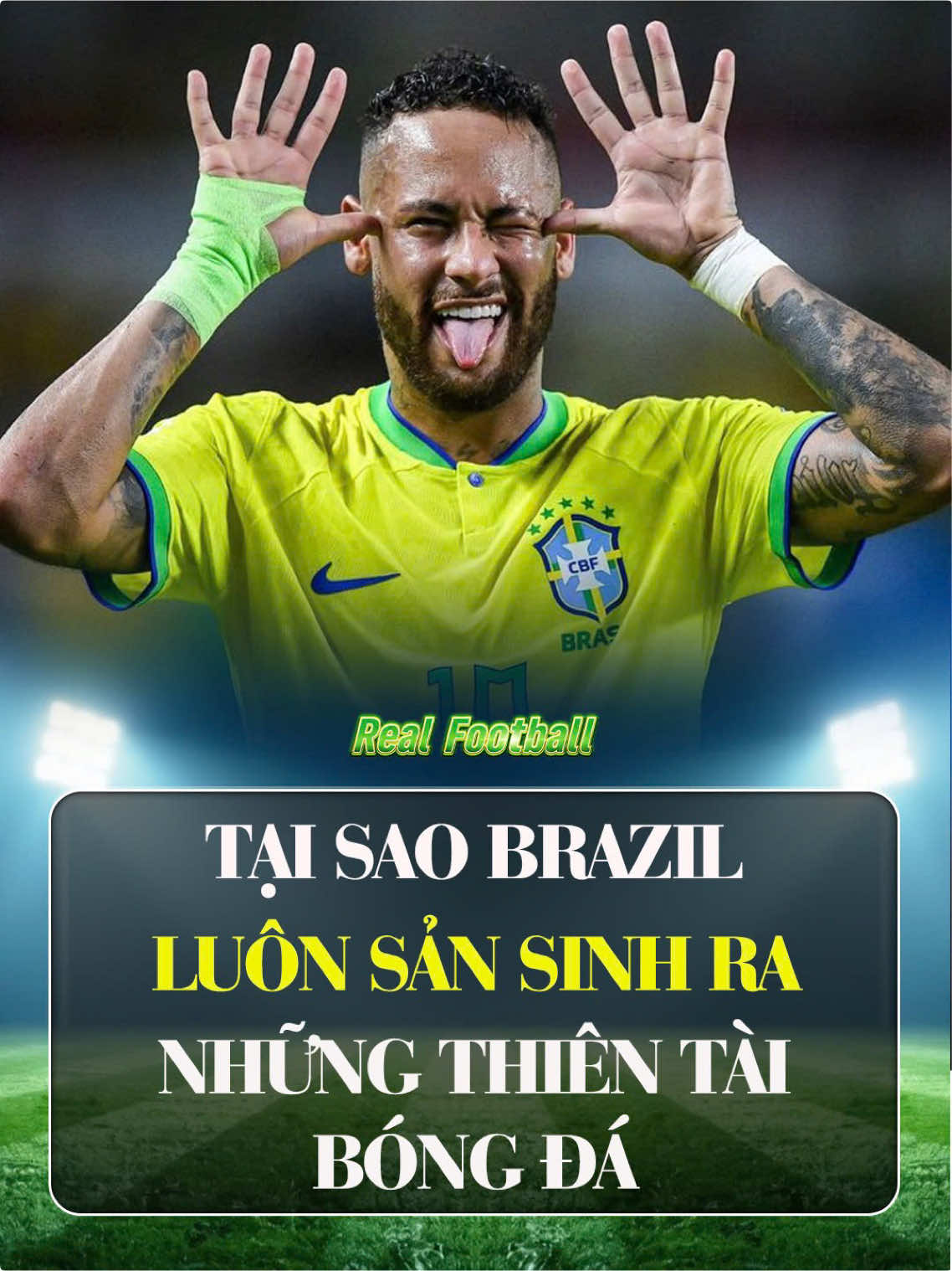 Tại sao Brazil luôn sản sinh ra những thiên tài bóng đá? #bongda 