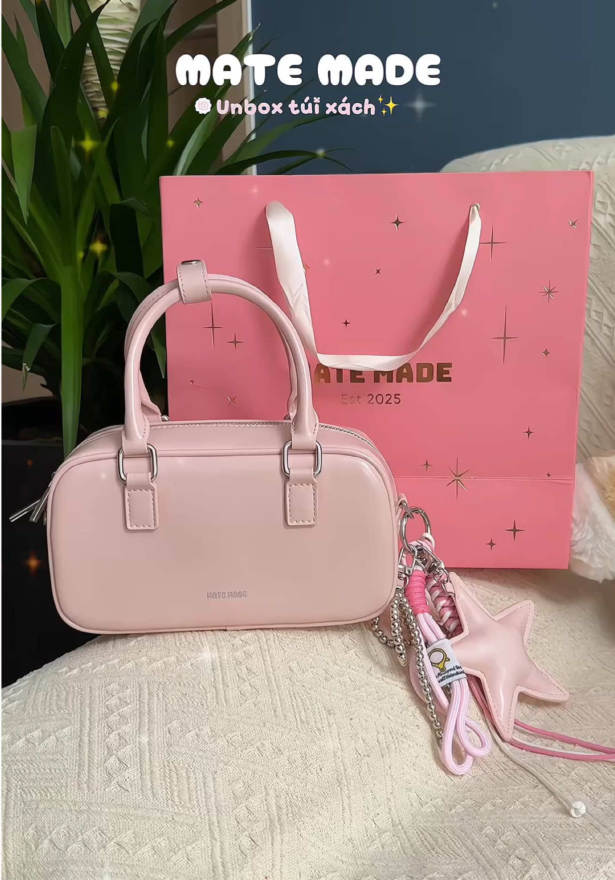 Túi Xách Nữ Slim Bag Mate Made  #tiktokshop1212 #salevuichotnam #tiktokshopfunfest #chiendichnhasangtao #cuocduanhasangtao 