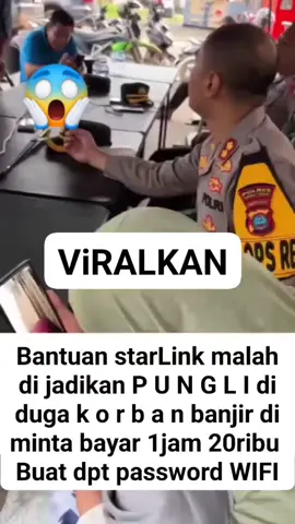 Layanan internet Starlink yang diberikan secara gratis oleh Elon Musk untuk membantu komunikasi darurat korban banjir dan longsor di Sumatera justru diduga menjadi ladang pungutan liar (pungli). Sejumlah warga mengaku diminta membayar hingga Rp20 ribu per jam hanya untuk mendapatkan akses internet yang seharusnya bebas biaya. Isu pungli ini mencuat setelah sebuah unggahan akun X @narraes*** viral pada Senin (1/12/2025). Dalam postingannya, ia mengungkapkan bahwa perangkat Starlink yang dikerahkan untuk membantu wilayah terdampak banjir di Sumatera disewakan oleh oknum tertentu. Akun tersebut bahkan menandai langsung Elon Musk, meminta perhatian atas dugaan penyalahgunaan bantuan itu. “Elon, info dari teman saya di Langsa, Aceh: saat banjir Sumatra, layanan Starlink yang seharusnya gratis malah disewakan 20 ribu per jam. Apa yang harus kita lakukan?” tulisnya. Unggahan itu disertai tangkapan layar percakapan WhatsApp. Dalam percakapan tersebut, seseorang mengaku bahwa kakaknya dan suami sang kakak diminta membayar sebelum bisa menggunakan akses internet Starlink. Setelah pembayaran dilakukan, barulah password baru diberikan. Tarif yang dipatok oknum itu mencapai Rp20 ribu per jam. Keluhan serupa ikut diungkapkan netizen lain, @yinyuuj**, yang menyebut pungutan liar bahkan lebih ekstrem. “Ini benar kak, malah ada yang dimintain 5 menit 5 ribu. Sudah saya bilang itu gratis, tapi tetap saja ada oknum yang mencari kesempatan dalam kesempitan,” ungkapnya. Hingga kini belum ada klarifikasi dari pihak berwenang mengenai dugaan pungli tersebut. Namun, kabar ini memicu kemarahan publik yang menilai tindakan tersebut tidak manusiawi, terlebih di tengah situasi darurat di mana komunikasi sangat krusial bagi para korban bencana.