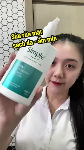 Sữa rửa mặt dành cho mấy bà da dầu mụn đây, sạch da nhưng vẫn ẩm mịn #dongianlaSimple #damunchonSimple #SkinTwin #hoptaccungUnilever #Ecomobi 
