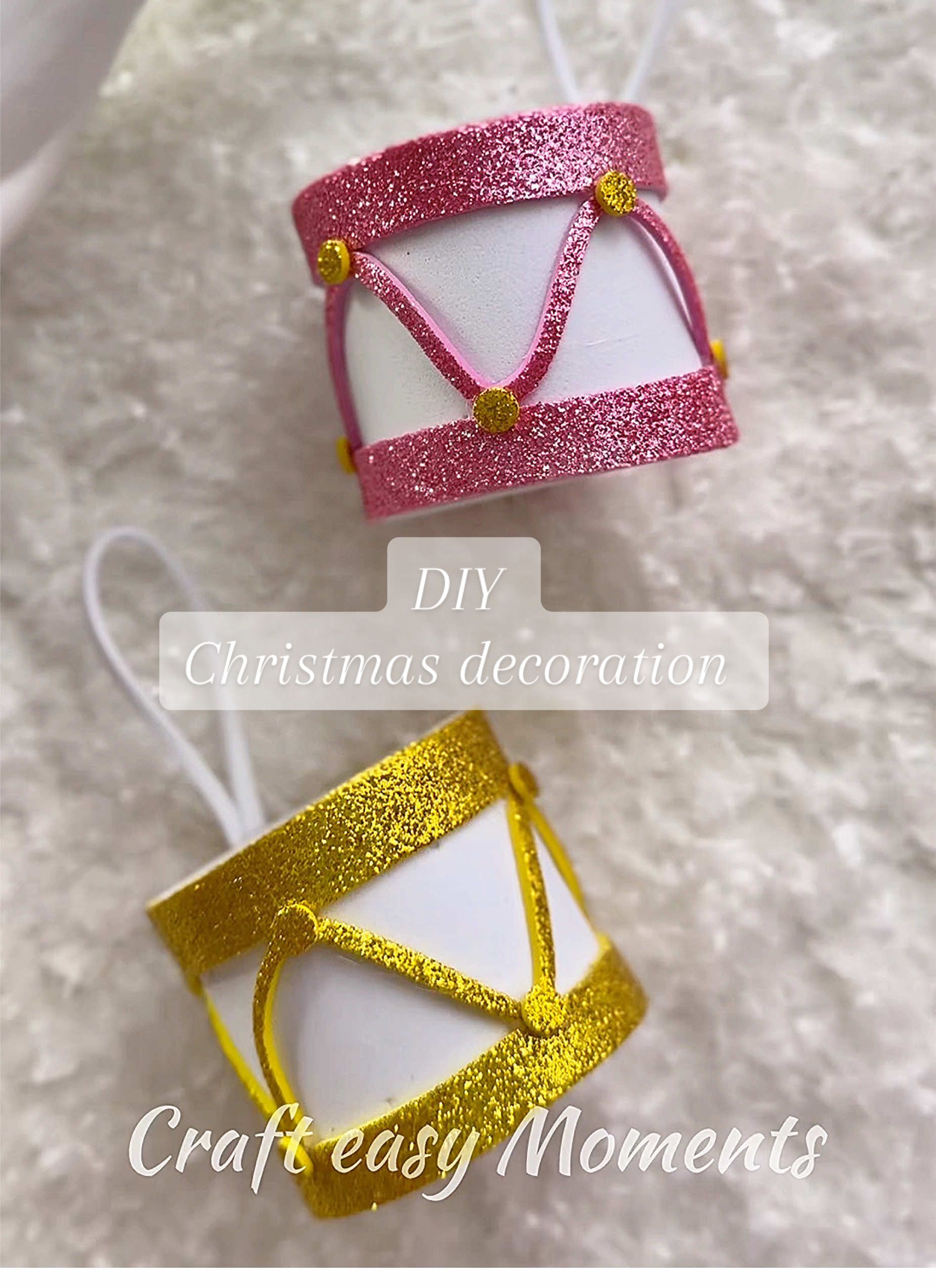 DIY Christmas decoration #DIY #craft #handmade #christmas #creatorsearchinsights 