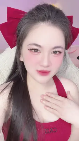 Mê em mê luôn chiếc nơ đỏ #nocaitoc #nocottoc #caitoc #no #nokeptoc 