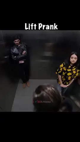RJ naved lift prank 🤣🤣#foruyou #rjnaved #liftprank #tranding #comedy 