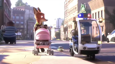 “nhớ tui hong nèeeeee” | id text: jihau.n #zootopia #zootopia2 #nickwilde #juddyhopps #disney 