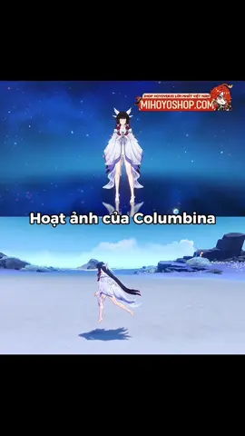 Hoạt ảnh của Columbina #uwutao👻 #GenshinImpact #genshin 