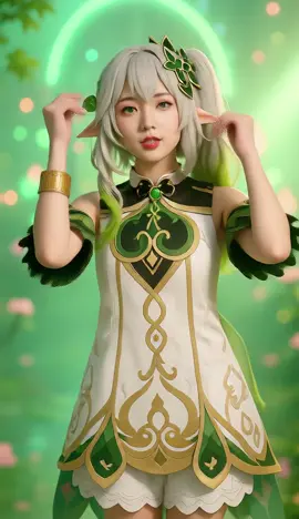 Nahida's raving is so lit!#fyp #Nahida #GenshinImpact #Dancing #Cosplay 