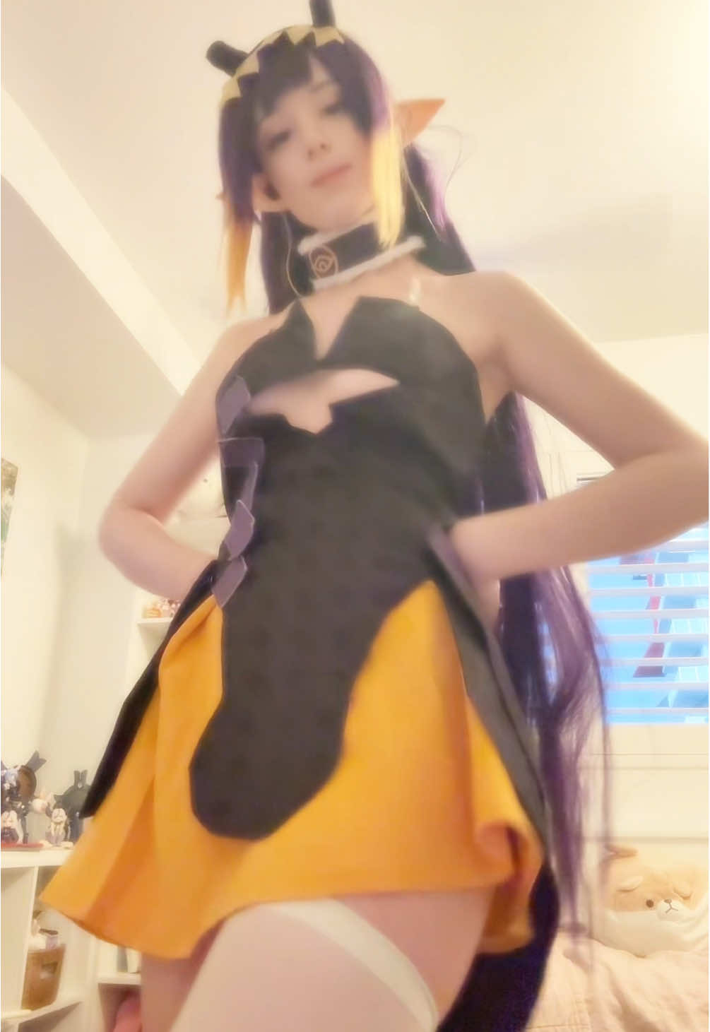 WAHHH!!  not a but off rhythm in my body bruh #ninomaeinais #hololive #cosplay #hololivecosplay #cosplaygirl 