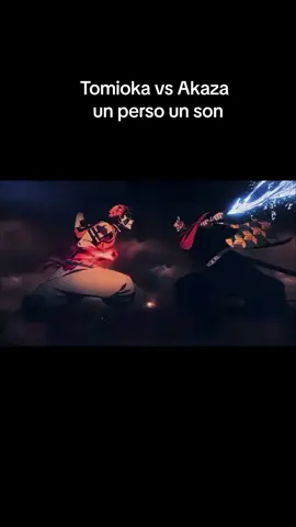 Anime edith montage vidéo d'anime Demon slayer Akaza vs Tomioka,  infinity castle  #demonslayer #akaza #tomioka #demonslayeredits #animefyp  duel Tomioka vs akaza montage avec son par NeoØtaku_AI 